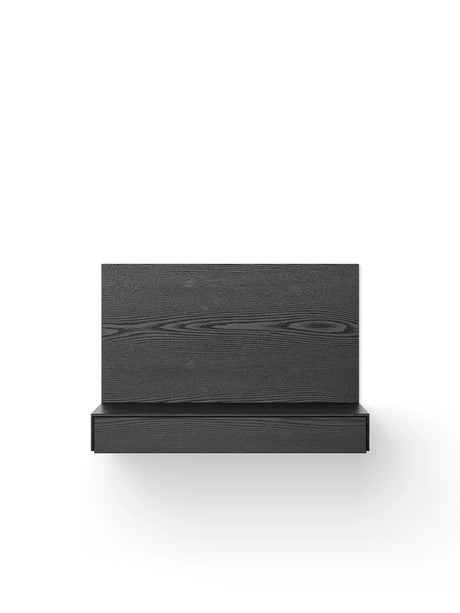 Tana Wandmontierter Schreibtisch, schwarz gebeizte Eiche von New Works - 4 - Jacobsen Plus