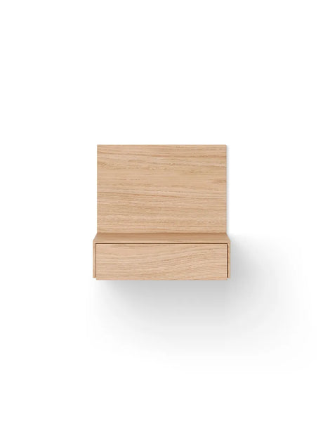 Tana Wandmontierte Nachtkonsole, Eiche von New Works - 5 - Jacobsen Plus