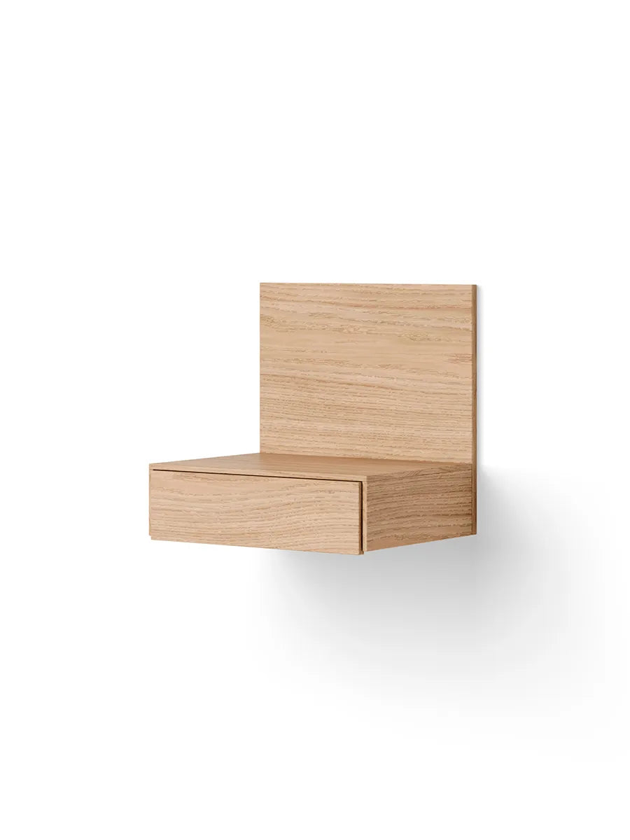 Tana Wandmontierte Nachtkonsole, Eiche von New Works - 1 - Jacobsen Plus
