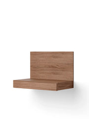 Tana Wandmontierter Schreibtisch, Nussbaum von New Works