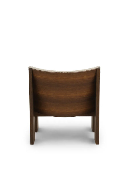 Tenon Lounge Chair, geräucherte Eiche von New Works - Weltraumstaub - Jacobsen Plus