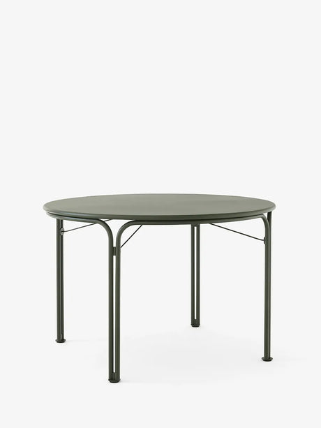 Thorvald SC98 Gartentisch, Ø115 von &Tradition - Bronzegrün - Jacobsen Plus