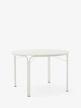 Thorvald SC98 Havebord, Ø115 fra &Tradition - Ivory - Jacobsen Plus