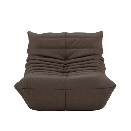 Togo Lehnstühle von Ligne Roset - Alcantara Brown Y781 - Jacobsen Plus