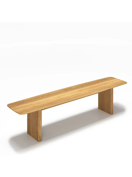 Ten Bench von DK3 - L 180 cm / Geölte Eiche - Jacobsen Plus