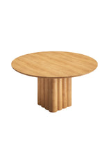 Plush Table Round von DK3 - Geölte Eiche / Ø 140 cm - Jacobsen Plus