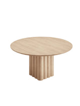 Plush Table Round von DK3 - Seifenbehandelte Eiche / Ø 150 cm - Jacobsen Plus