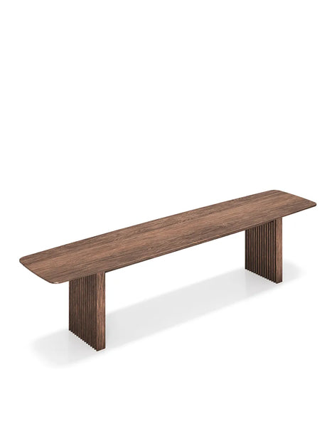 Ten Bench von DK3 - L 180 cm / Walnuss - Jacobsen Plus
