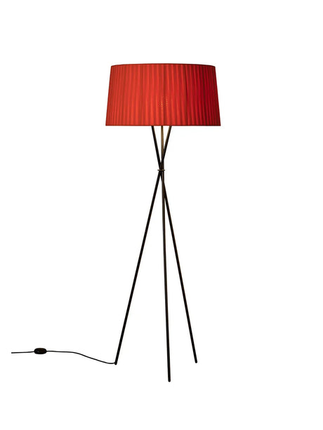 Tripode Stehleuchte von Santa and Cole, rot-amber (G5) - 1 - Jacobsen Plus
