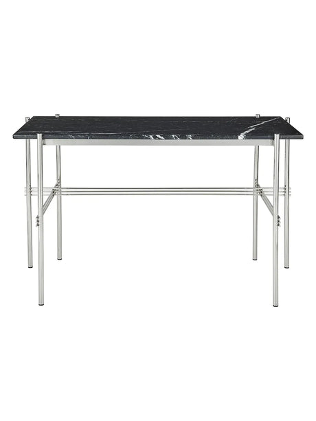 TS Desk 120x60 von GUBI - Black Marquina - Stahlgestell - Jacobsen Plus