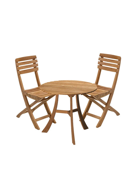 Skagerak Vendia Sæt aus Teak von Fritz Hansen - 1 - Jacobsen Plus