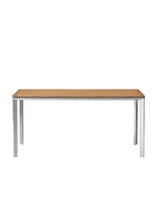 Vipp432 Work Desk, Light Oak/Camel leather