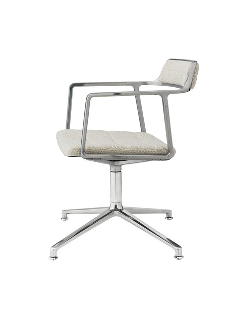 VIPP452 Swivel Chair, Wavy Textil von Vipp - 2 - Jacobsen Plus