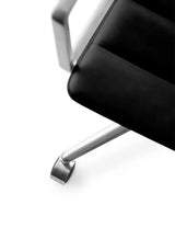 VIPP452 Swivel Chair m/hjul, Schwarz Leder von Vipp - 7 - Jacobsen Plus