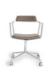 VIPP452 Swivel Chair m/Rollen, dark sand von Vipp