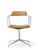 VIPP452 Swivel Chair, camel Leder fra Vipp