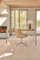 Vipp432 Work Desk, Light Oak/Camel leather - 8 - Jacobsen Plus