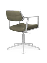 VIPP453 Swivel+ Chair, bosco Grün Leder von Vipp - 6 - Jacobsen Plus