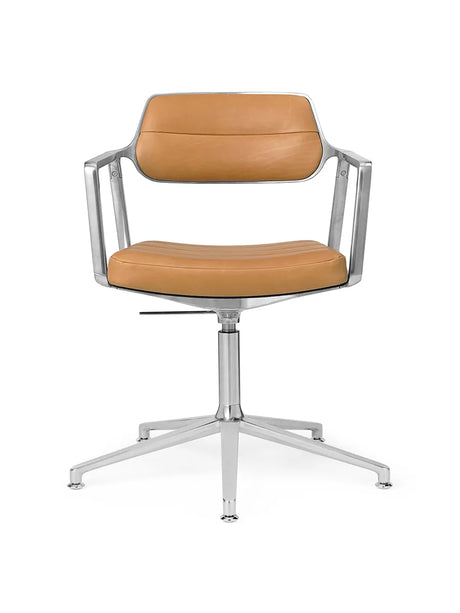VIPP453 Swivel+ Chair, camel Leder von Vipp - 1 - Jacobsen Plus