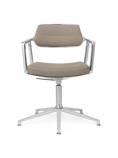 VIPP453 Swivel+ Chair, dark sand Textil von Vipp - 1 - Jacobsen Plus
