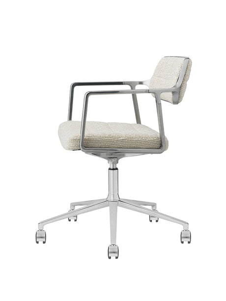 VIPP453 Swivel+ Chair m/hjul, Wavy Textil von Vipp - 2 - Jacobsen Plus