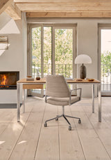 Vipp432 Work Desk, Light Oak/Camel leather - 9 - Jacobsen Plus