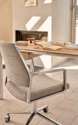 Vipp432 Work Desk, Light Oak/Camel leather - 10 - Jacobsen Plus