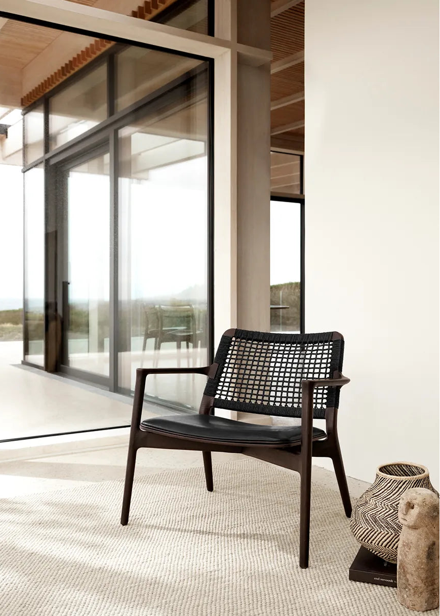 Cabin loungestol, dark oak/black fra Vipp - 2 - Jacobsen Plus
