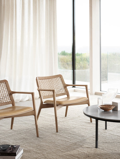 Cabin Lounge-Sessel, Light Oak/Camel von Vipp - 3 - Jacobsen Plus