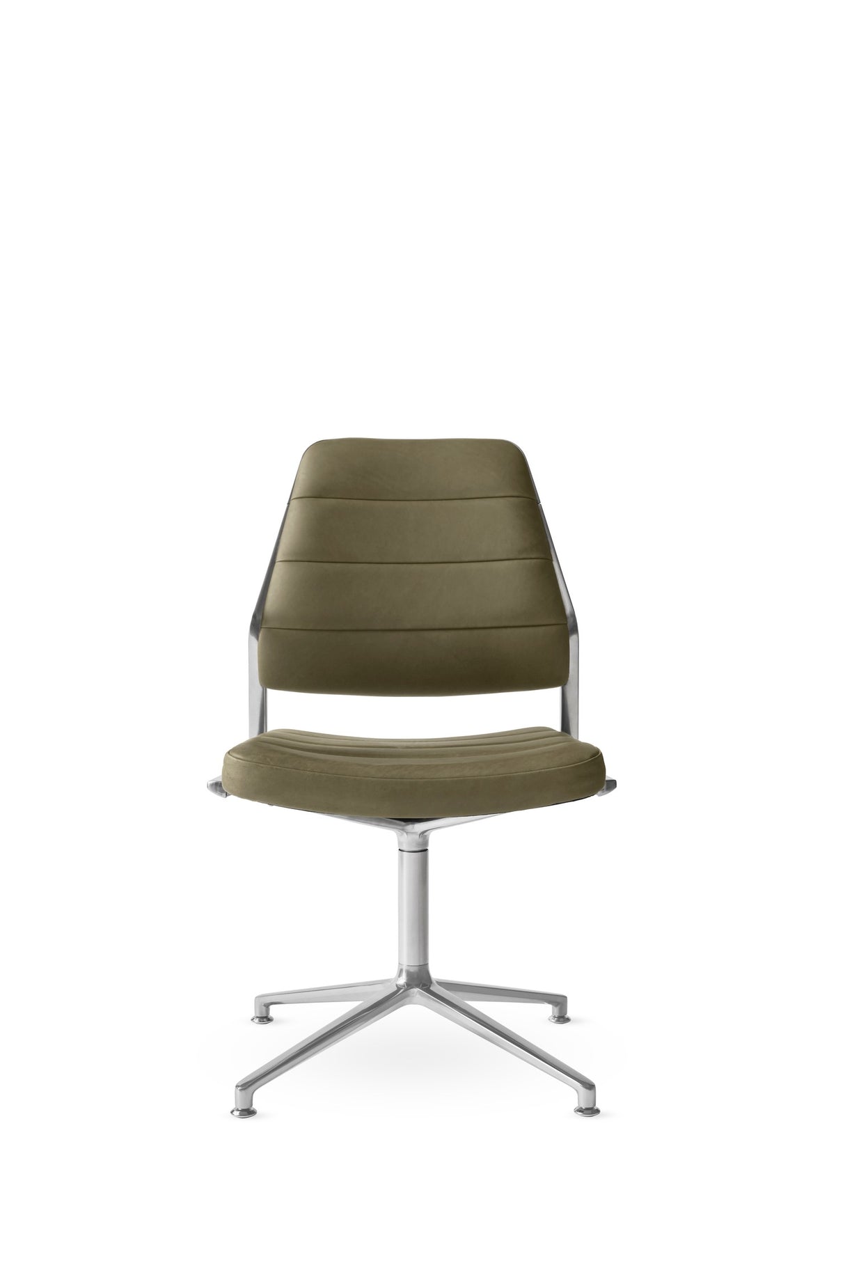 Vipp454 Swivel Chair - Bosco grøn læder - Jacobsen Plus