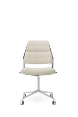 Vipp454 Swivel Chair m/hjul - Wavy tekstil - Jacobsen Plus