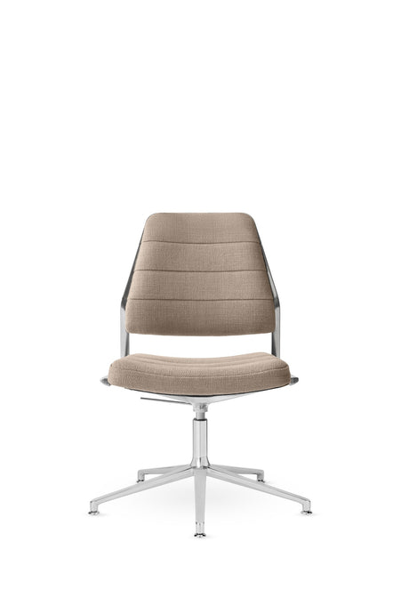 Vipp454+ Swivel Stuhl - Dunkler Sand Textil - Jacobsen Plus
