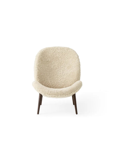 Lodge Lounge-Sessel von Vipp - Curly 09 - Dunkle Eiche - Jacobsen Plus