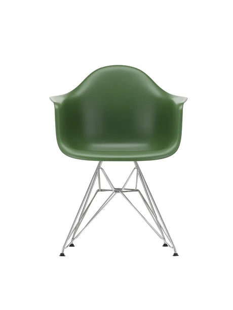 Eames Plastic Armchair DAR, verchromt von Vitra - Mustard - Jacobsen Plus