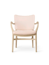 VLA61 Monarch Chair af Vilhelm Lauritzen - Eg sæbe - Sif 90 - Jacobsen Plus