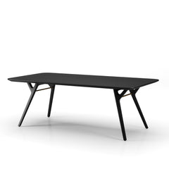 Rén Esstisch W210, Schwarz Eiche fra Stellar Works