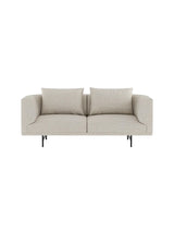 Vipp - Chimney 2-Sitzer-Sofa - Wavy - Schwarz pulverbeschichtet Gestell - Jacobsen Plus