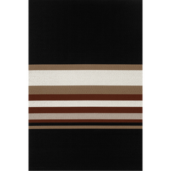 Horizon Black Reddish Brown Tæppe fra Woodnotes