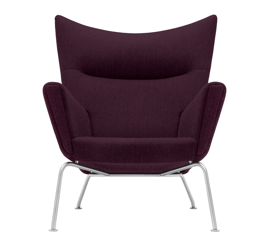 CH445 Wing Chair von Hans J. Wegner - Textil: Fiord 591 - Jacobsen Plus