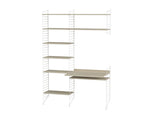Kontor, bundle G fra String - Hvid - ask - Jacobsen Plus