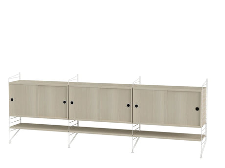 Regal, Living Room F von String - Weiß - Esche - Jacobsen Plus