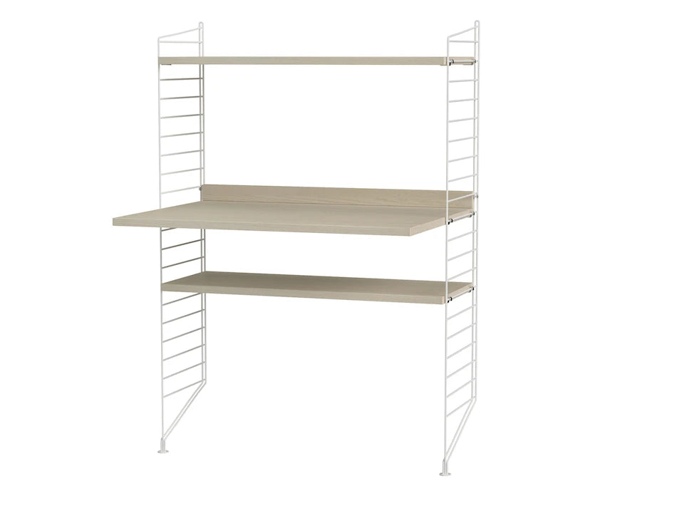 Kontor, bundle H fra String - Hvid - ask - Jacobsen Plus