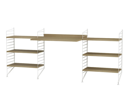 Kontor, bundle D fra String - Hvid - eg - Jacobsen Plus