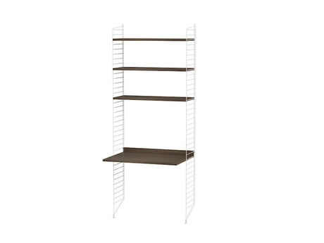 Büro, Bundle A von String - Weiß - Walnuss - Jacobsen Plus