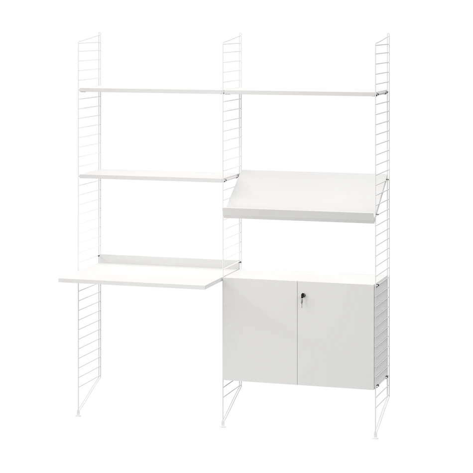 Kontor, bundle I fra String - Hvid - hvid - Jacobsen Plus