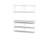 Reol, Living room N fra String - Hvid - hvid - Jacobsen Plus