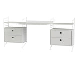 Kontor, bundle C fra String - Hvid - hvid - Jacobsen Plus