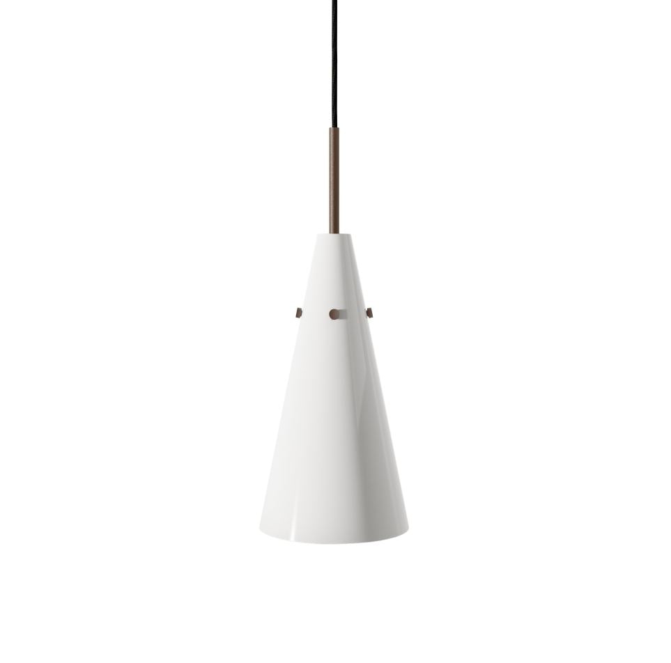 Yama Pendelleuchte Glas Mittel EU E14 5,5W Glas weiß von Stellar Works - 1 - Jacobsen Plus