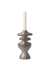 Yara Candle Holder Large, brown spot fra Ferm Living - 1 - Jacobsen Plus